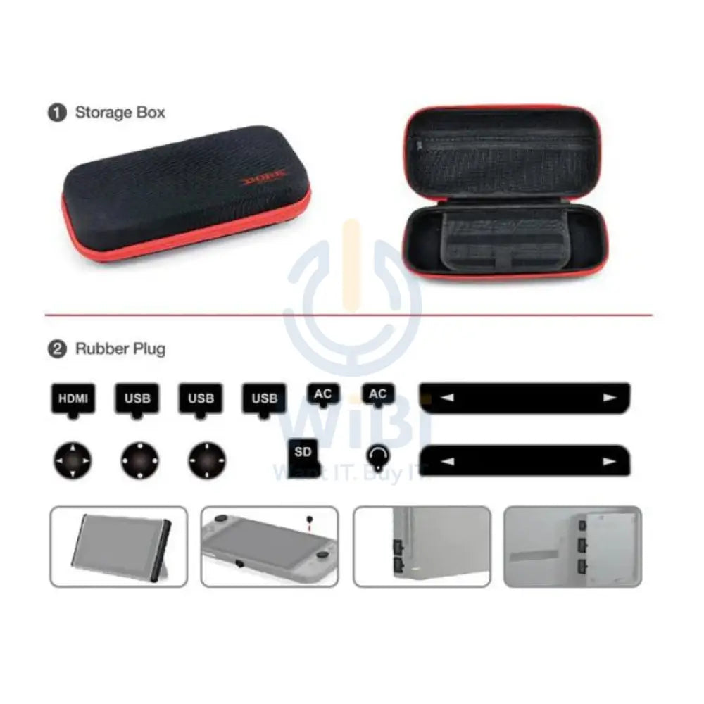 DOBE TNS-1749 Protective Kit For SW Accessories > Other Accessories > Gaming Zone
