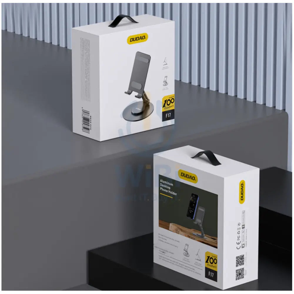 DUDAO F17 Desktop Phone Holder - Gray Accessories > Mobiles & Tablets > Mobiles > Mobile Holder / Stands