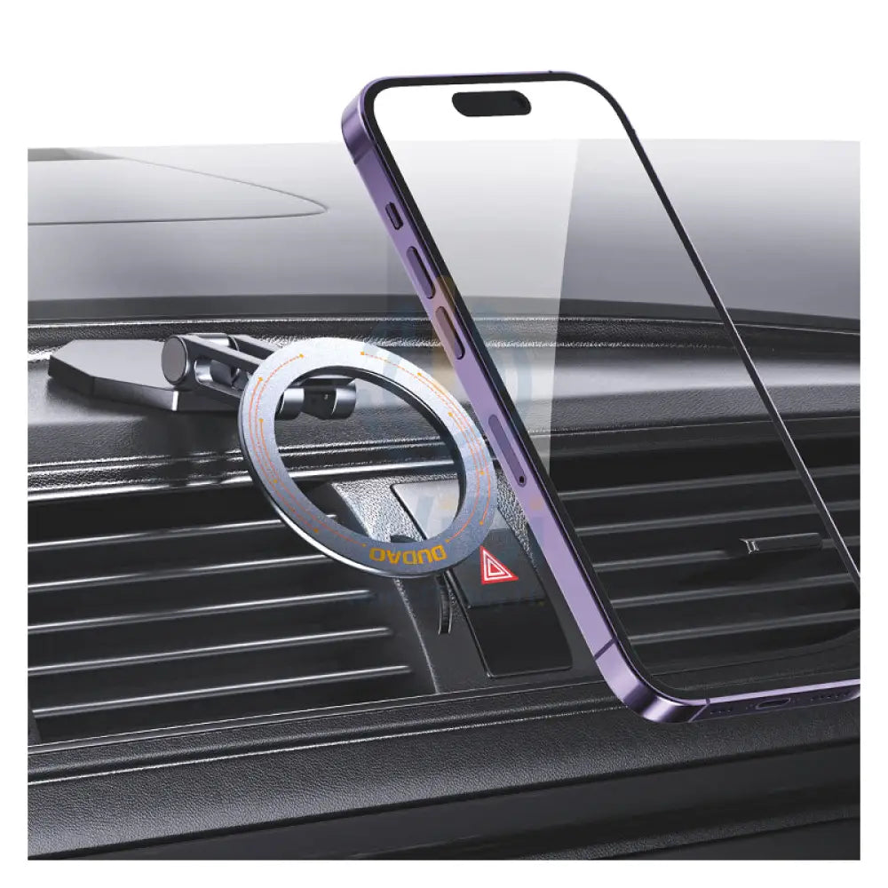 DUDAO F17 + Folding Magnet Car Phone Holder - Grey Accessories > Mobiles & Tablets > Mobiles > Mobile Holder / Stands
