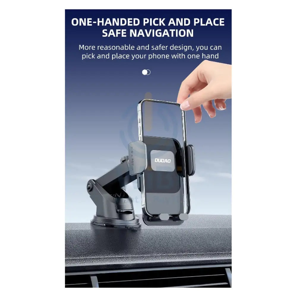 DUDAO F8MAX + Car Mobile Holder - Grey Accessories > Mobiles & Tablets > Mobiles > Mobile Holder / Stands