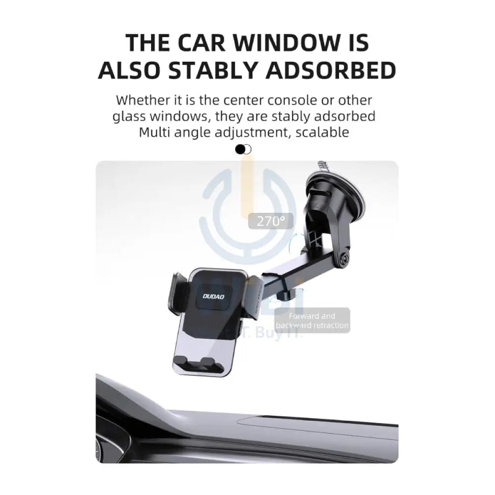 DUDAO F8MAX + Car Mobile Holder - Grey Accessories > Mobiles & Tablets > Mobiles > Mobile Holder / Stands