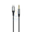 DUDAO L11PROT Type-C To 3.5mm Aux Cable - 1 Meter / Grey Accessories > Cables & Converters > Cables
