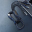 DUDAO L22X Data Cable - 1.2 Meter / 120W / USB-A / USB-C / Lightning / micro USB / Grey Accessories > Cables &