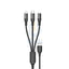 DUDAO L22X Data Cable - 1.2 Meter / 120W / USB-A / USB-C / Lightning / micro USB / Grey Accessories > Cables &