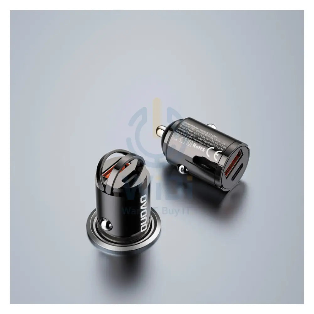 DUDAO R3MAX Fast Car Charger - 48W / Black Accessories > Mobiles & Tablets > Mobiles > Car Chargers