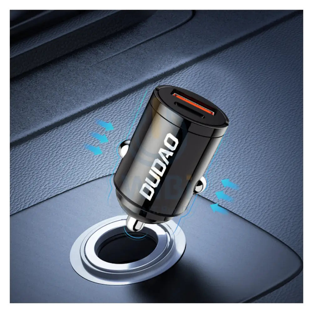 DUDAO R3MAX Fast Car Charger - 48W / Black Accessories > Mobiles & Tablets > Mobiles > Car Chargers