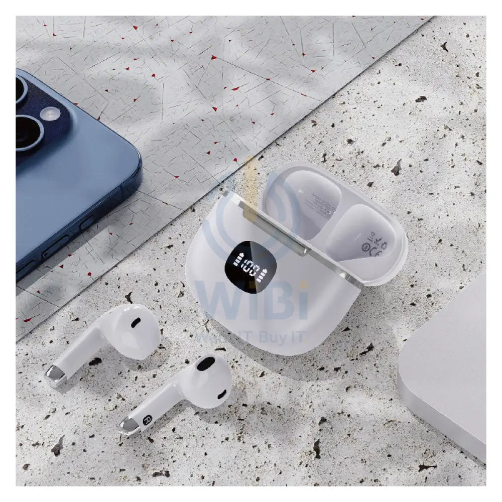DUDAO U15Pro Upgrade TWS LED Display Earbuds - In-Ear / Wireless / White Accessories > Audio > Headphones