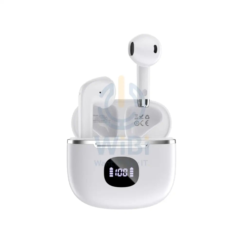 DUDAO U15Pro Upgrade TWS LED Display Earbuds - In-Ear / Wireless / White Accessories > Audio > Headphones