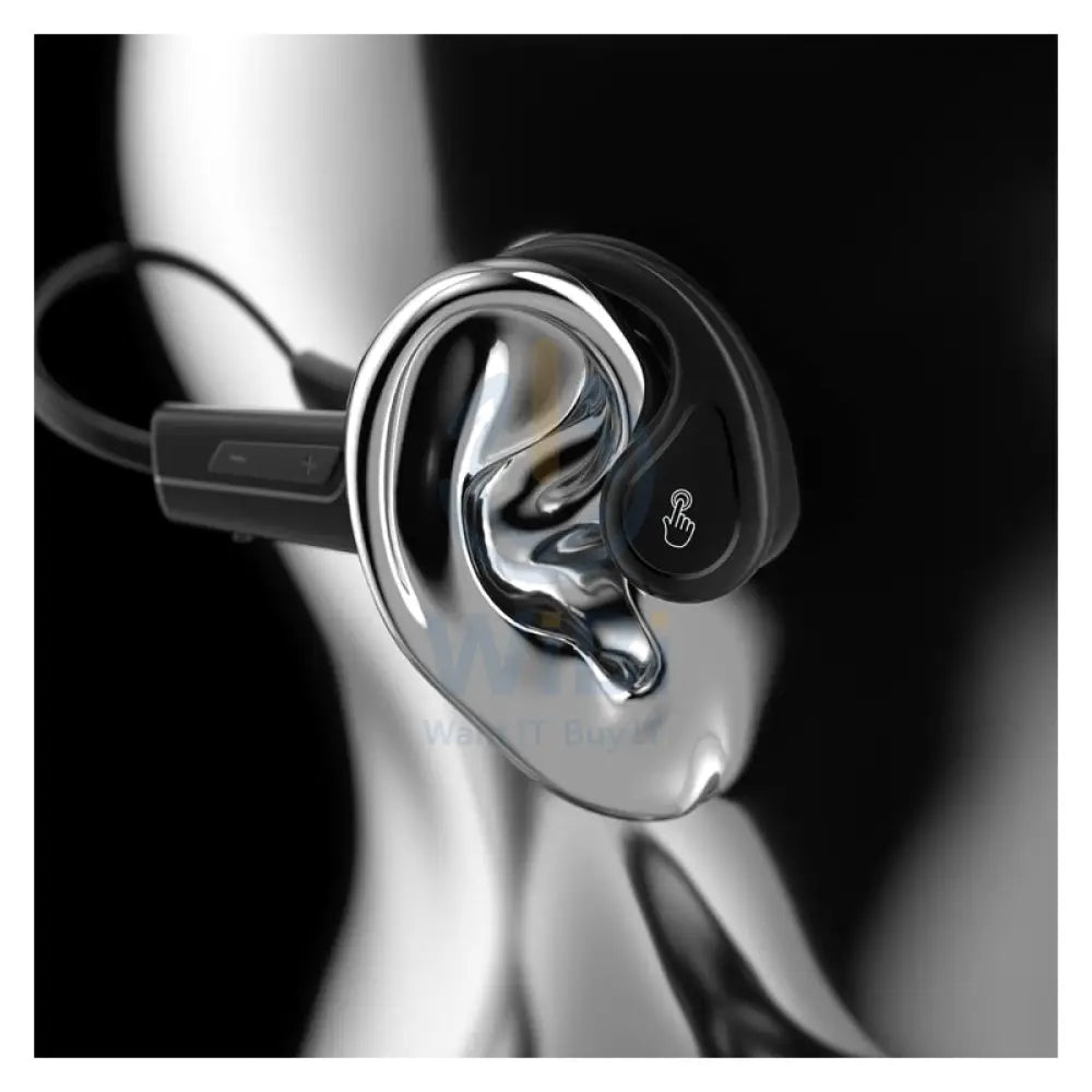 DUDAO U2PRO Premium Bone Conduction Wireless Neckband - On-Ear / Bluetooth / Black Accessories > Audio > Headphones