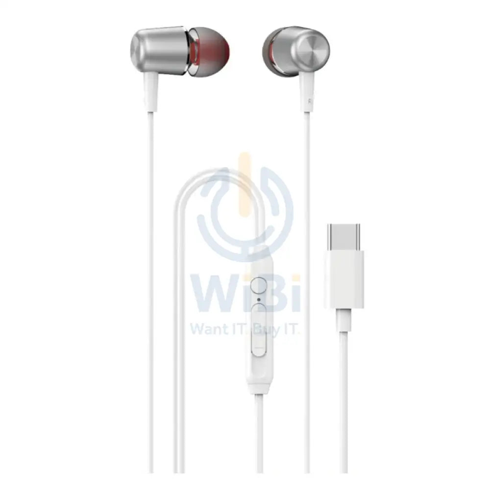 DUDAO X1PROT Earphone - USB-C / Wired / White Accessories > Audio > Headphones