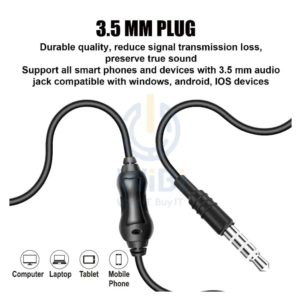 DUDAO X21 Wired Headphones - On-Ear / Wired / Black Accessories > Audio > Headphones
