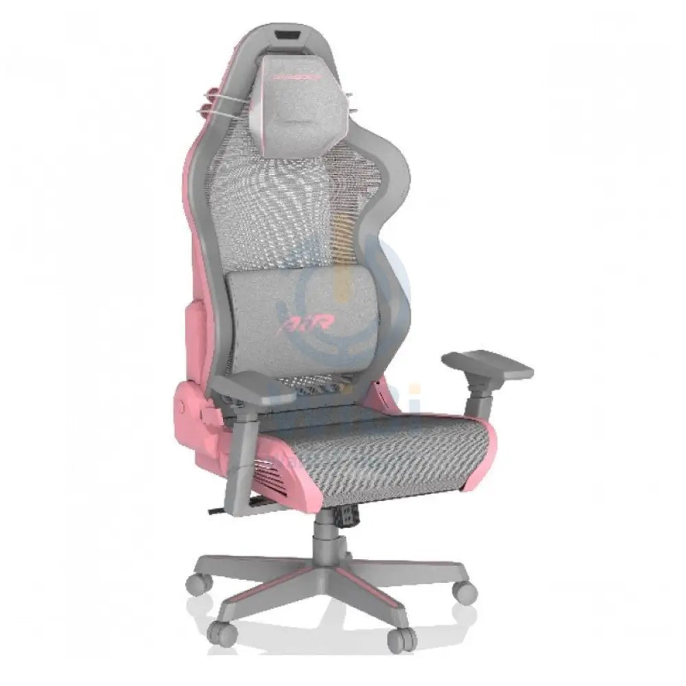 DXRacer Air 3 Series Gaming Chair - Pink/Grey Accessories > Chairs > Gaming Zone > Offer Zone