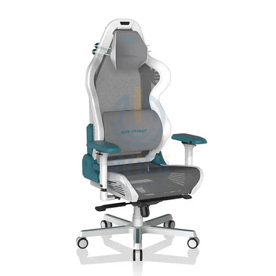 DXRacer Air PRO Series Gaming Chair - White/Cyan Accessories > Chairs > Gaming Zone