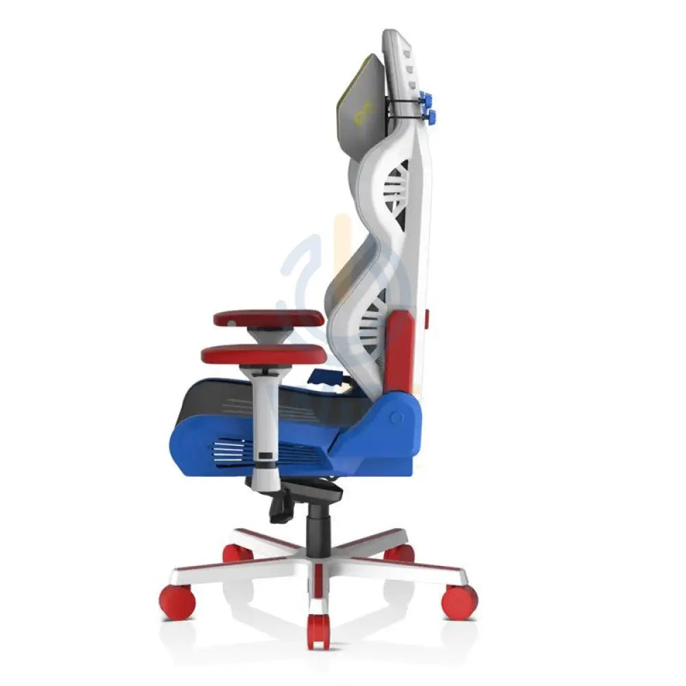 DXRacer Air Series Gaming Chair - White/Red/Blue Accessories > Chairs > Gaming Zone