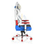 DXRacer Air Series Gaming Chair - White/Red/Blue Accessories > Chairs > Gaming Zone