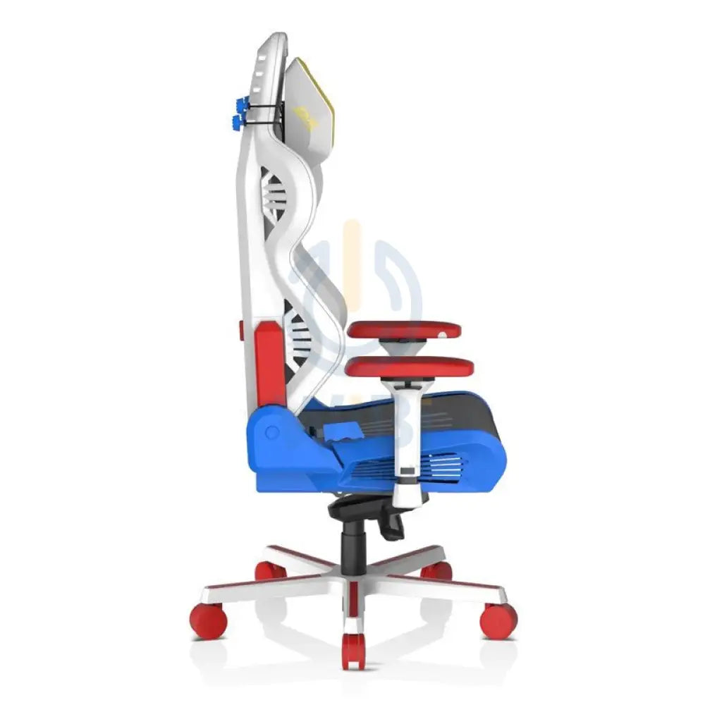 DXRacer Air Series Gaming Chair - White/Red/Blue Accessories > Chairs > Gaming Zone