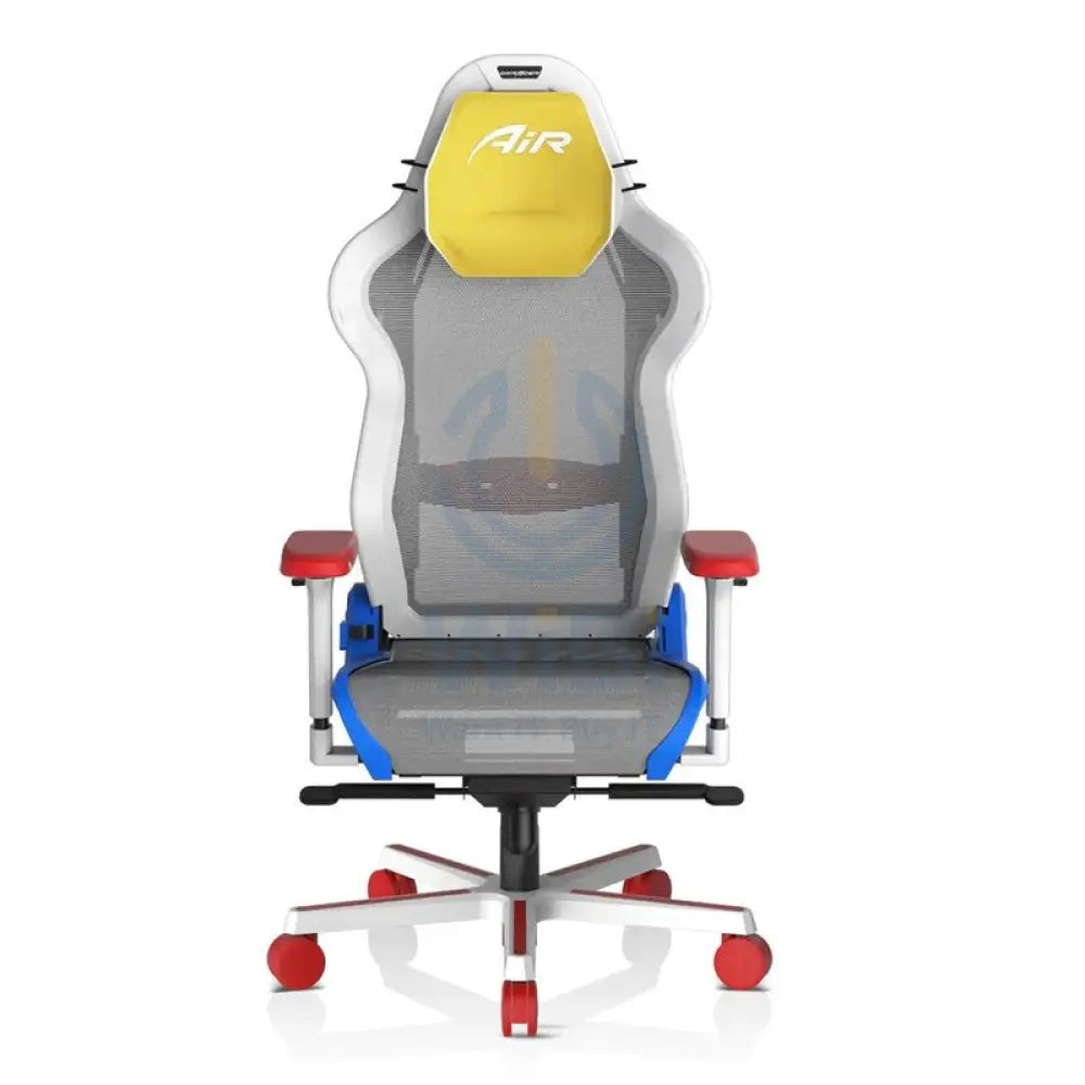 DXRacer Air Series Gaming Chair - White/Red/Blue Accessories > Chairs > Gaming Zone