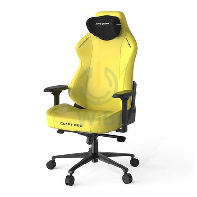 DXRacer Craft Pro Classic Gaming Chair - Yellow Accessories > Chairs > Gaming Zone