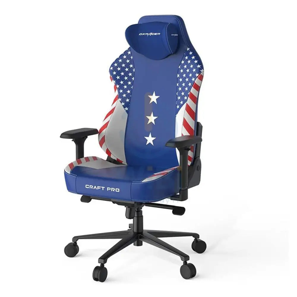 DXRacer Craft Pro Dream Team Gaming Chair - Blue/White Accessories > Chairs > Gaming Zone