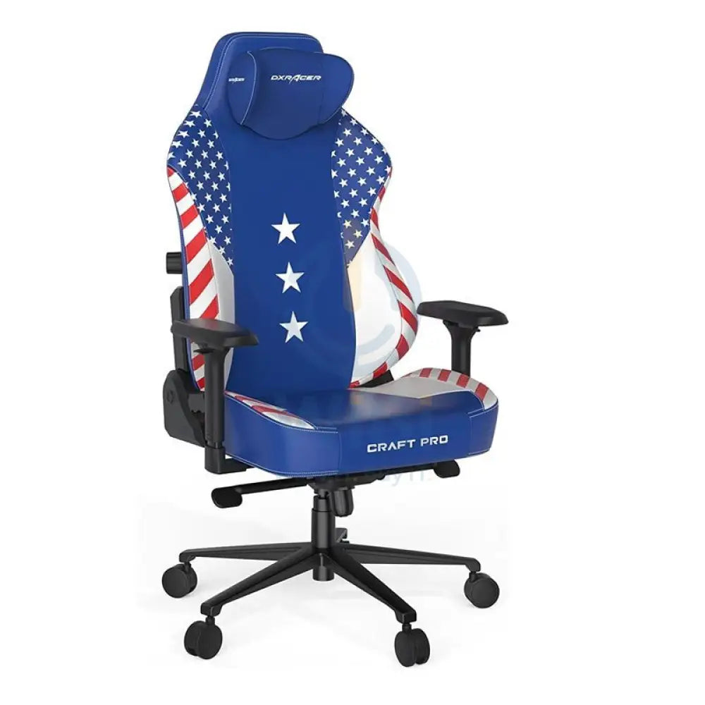 DXRacer Craft Pro Dream Team Gaming Chair - Blue/White Accessories > Chairs > Gaming Zone