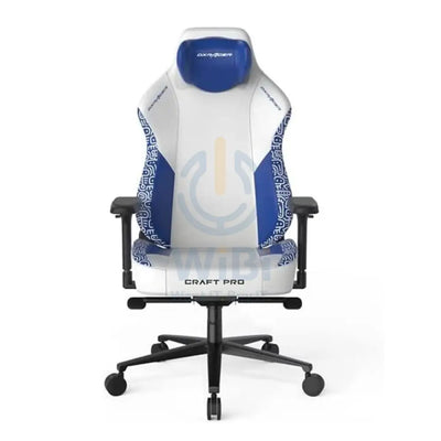DXRacer Craft Pro Stripes 3 Gaming Chair - White/Blue Accessories > Chairs > Gaming Zone