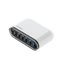 MOMAX 1-Charge Flow+ 6-Port GaN Charger - 120W / USB-A / USB-C /  White