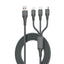 LDNIO LC97U Fast Charging Data Cable - 1.2 Meter / Grey