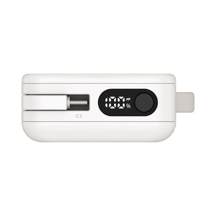 MOMAX Vital+ Power Bank - 10000mAh / 30W / USB-C / White