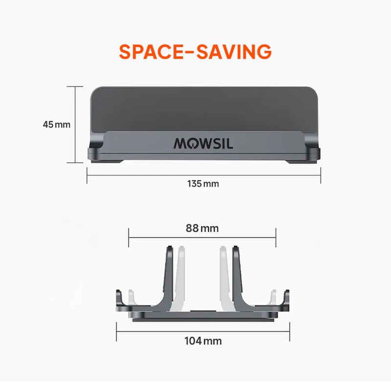 Mowsil Vertical Laptop Stand