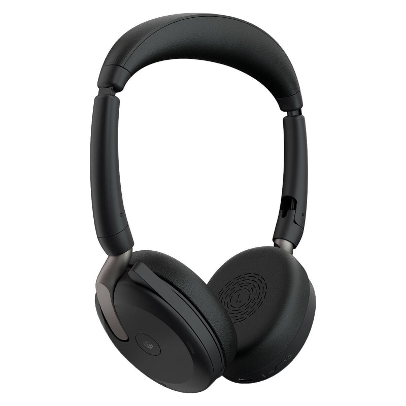 Jabra Evolve2 65 Flex UC Professional Stereo Headphone - Wireless / USB-C / Black