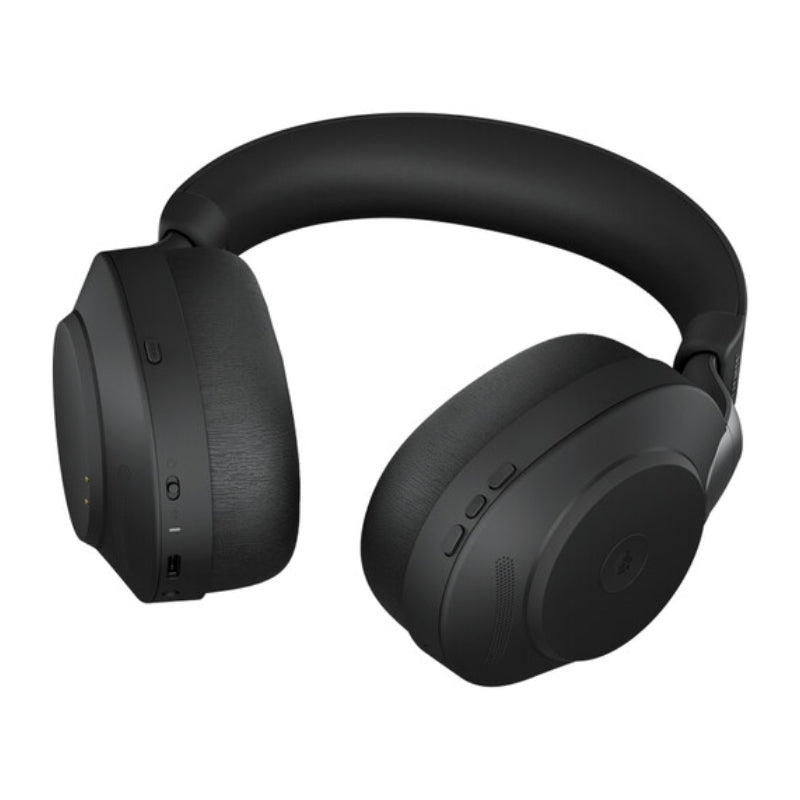 Jabra Evolve2 85 MS Stereo Headphone with Stand - Wireless / USB-C / Black