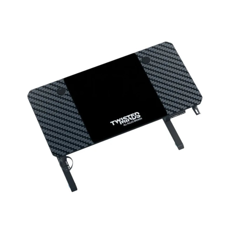 Twisted Minds Paradox Adjustable Gaming Desk - Black