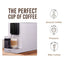 LePresso Brevissimo Automatic Coffee Machine with Mobile App - White