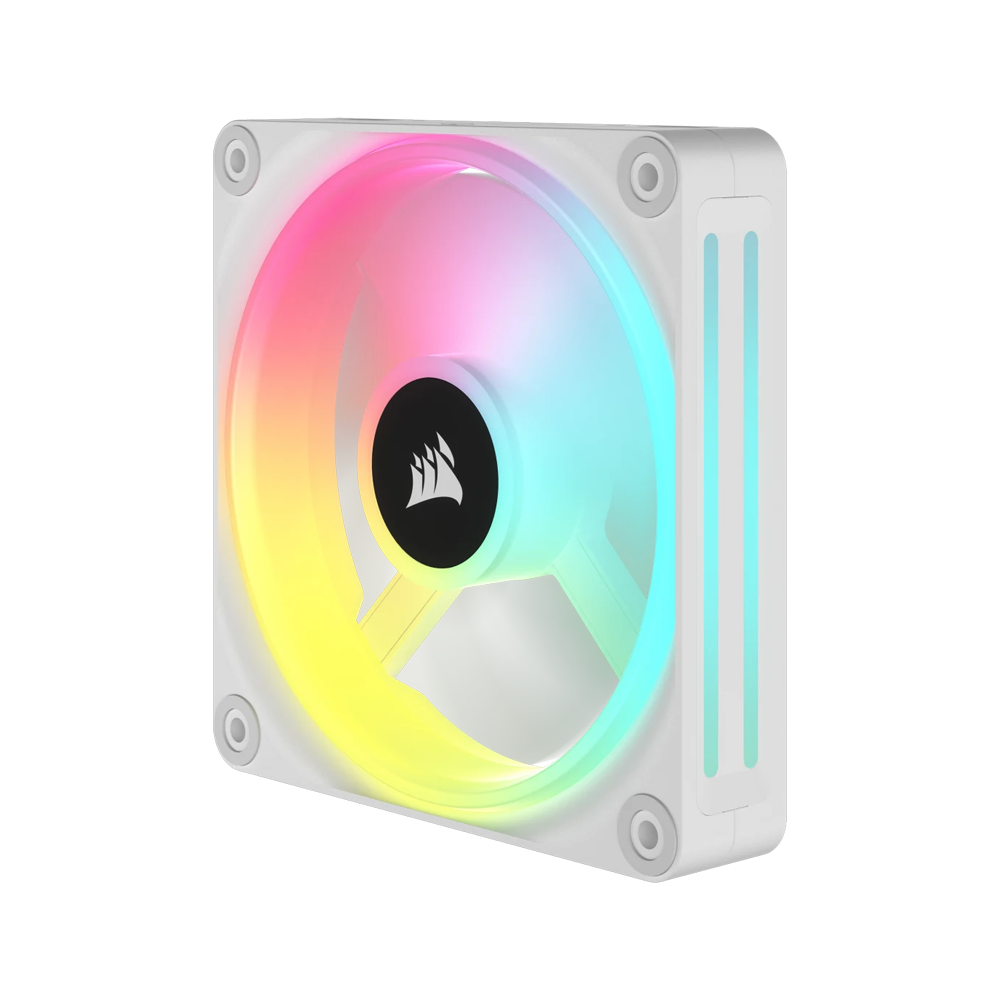 CORSAIR iCUE LINK QX140 RGB PWM Case Fan Expansion Kit - 140mm / White