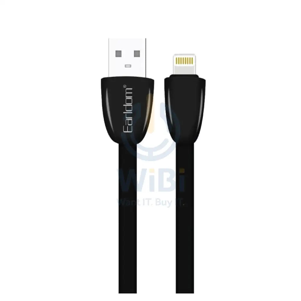 Earldom EC-111i Fast Charger Data Cable - Lightning / 3 Meter / Black Accessories > Cables & Converters > Cables