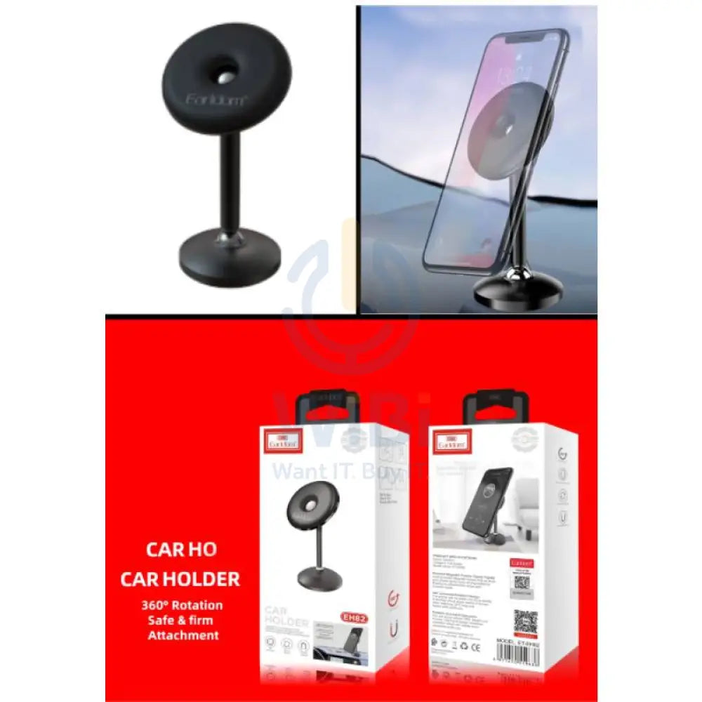 Earldom EH82 Car Holder - Black Accessories > Mobiles & Tablets > Mobiles > Mobile Holder / Stands