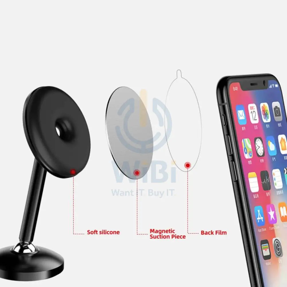 Earldom EH82 Car Holder - Black Accessories > Mobiles & Tablets > Mobiles > Mobile Holder / Stands