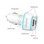 Earldom ES-CC11 Car Charger With USB-C Cable - 18W / USB-A / USB-C / White Accessories > Mobiles & Tablets > Mobiles >