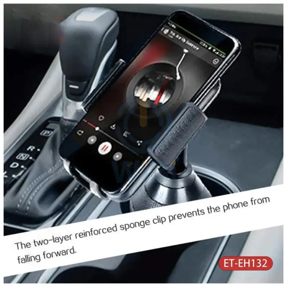 Earldom ET-EH132 Gooseneck Car Cup Phone Mount Stand - Black Accessories > Mobiles & Tablets > Mobiles > Mobile Holder