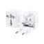 Earldom ET-LC15 6A Max Universal Travel Plug - 6A / White Accessories > Power Adapters