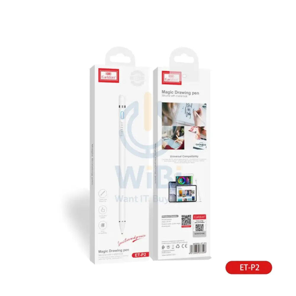 Earldom ET-P2 Magic Drawing Pen - White Accessories > Mobiles & Tablets > Tablets > Stylus & Pencil