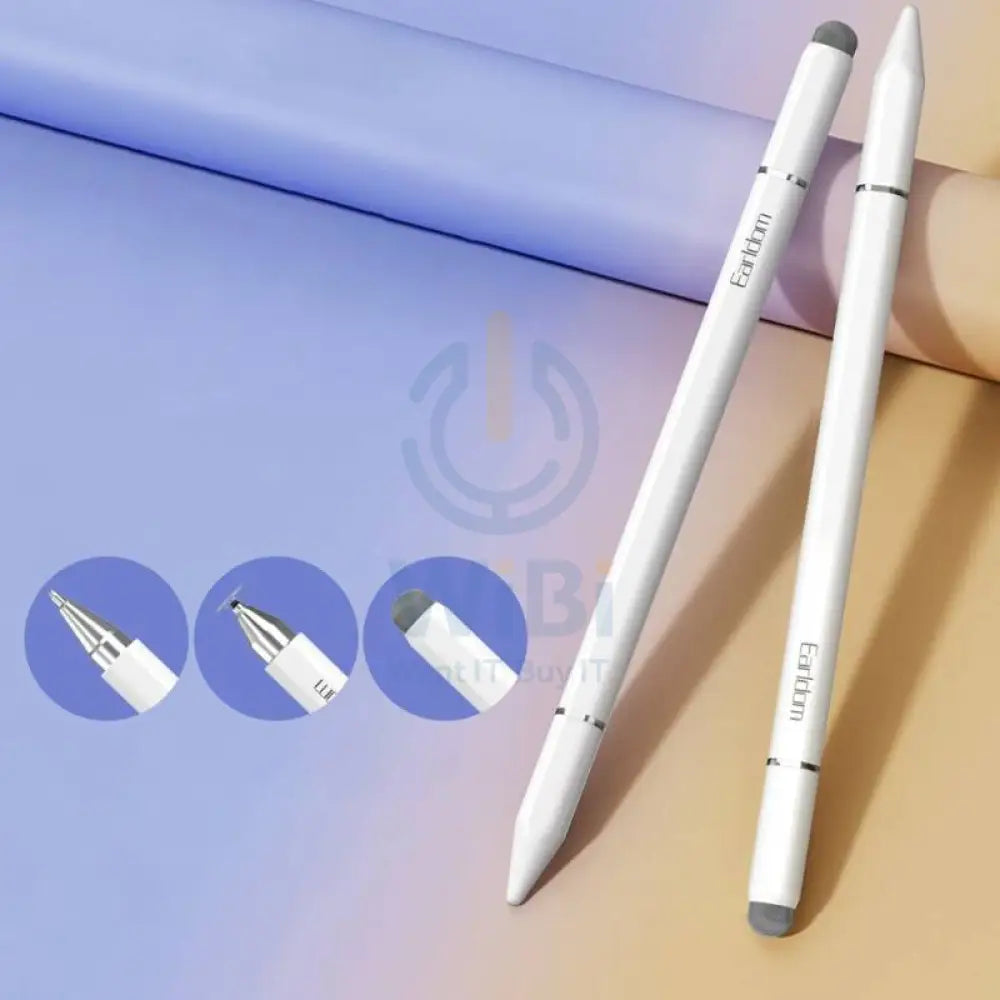 Earldom ET-P6 3-in-1 Universal Stylus Pen - White Accessories > Mobiles & Tablets > Tablets > Stylus & Pencil