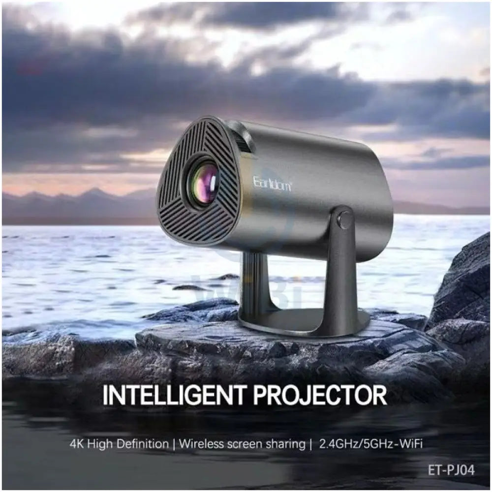 Earldom ET-PJ04 4K Ultra HD Projector - Black Monitors & Projectors > Projectors