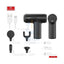 Earldom ET-V6 Mini Vibration Massage Gun - 1200mAh / Black Accessories > Smart Devices