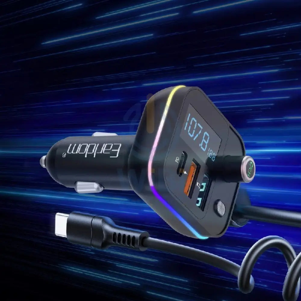 Earldom M87 Wireless FM Transmitter - Black Accessories > Mobiles & Tablets > Mobiles > Car Chargers