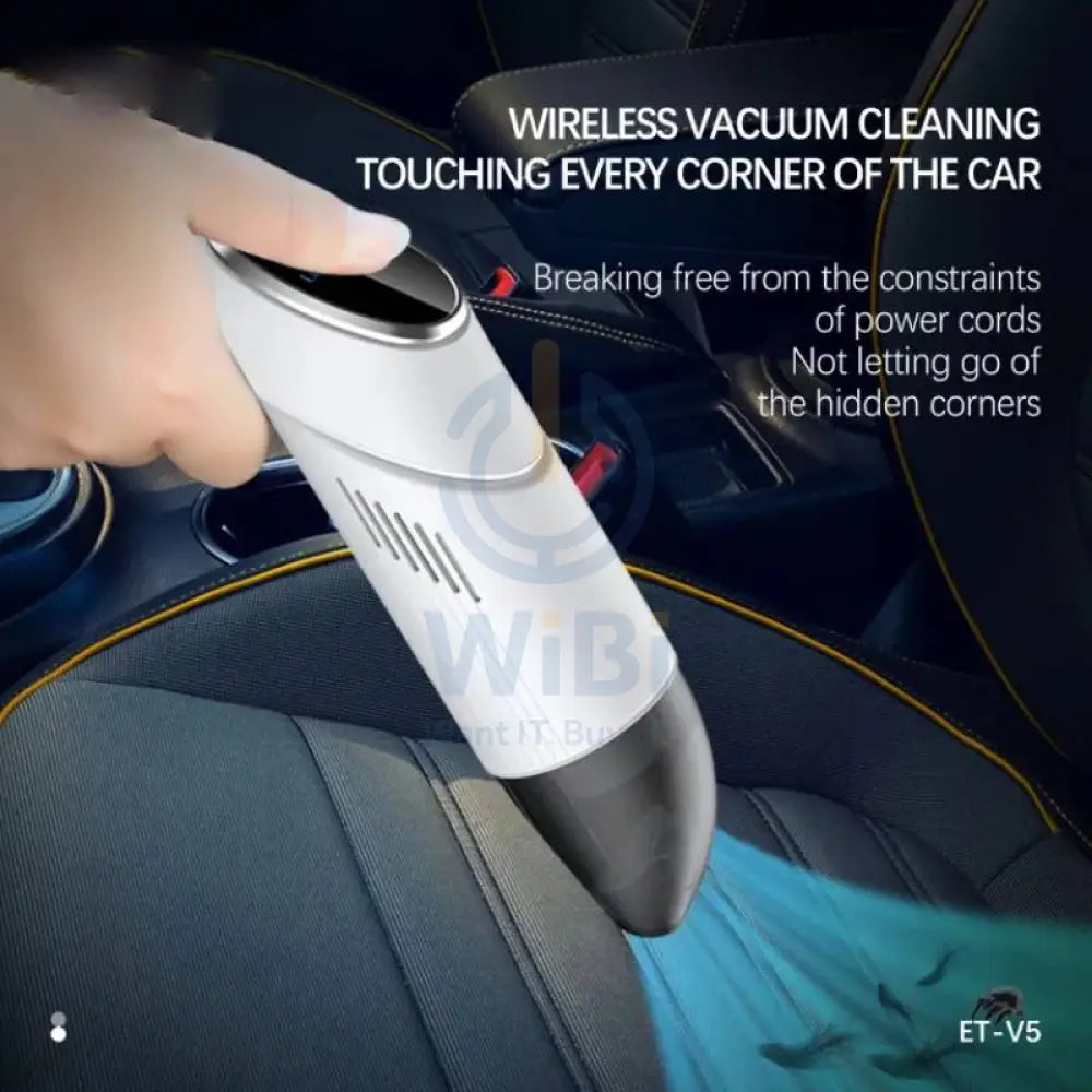 Earldom Mini Portable Wireless Car Vacuum Cleaner - 3600 mAh / 120ml Accessories > Smart Devices