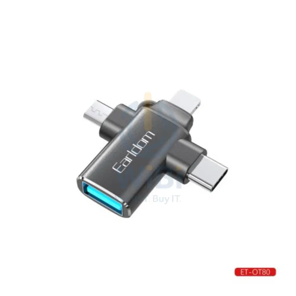 Earldom OT80 3-in-1 Converter - Micro USB / Lightning / USB-C Accessories > Cables & Converters > Cables