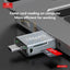 Earldom OT82 4-in-1 Mini Aluminium Card Reader - USB-A / Lightning / USB-C Storage > Memory Cards