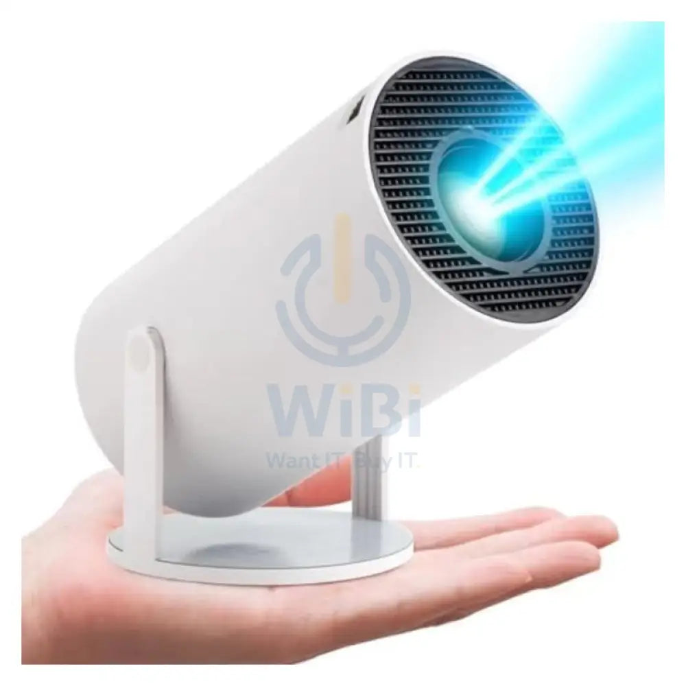 Earldom PJ01 Smart Portable Mini Projector - Full HD / Wi-Fi / 1080P / White Monitors & Projectors > Projectors