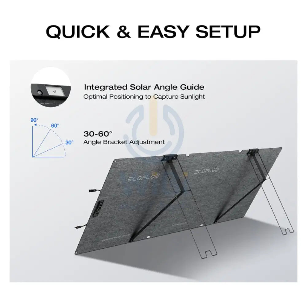 EcoFlow 160 Watt Portable Solar Panel Accessories > Solar Panel